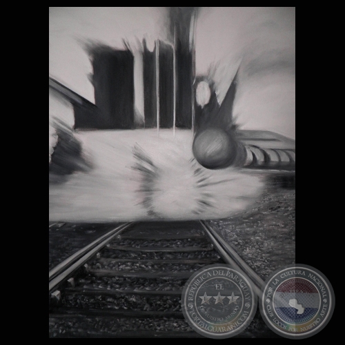 SERIE BLANCO Y NEGRO - Óleo de OSVALDO ALBERT